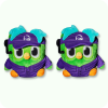 Taco Bell Duolingo Plush 2PCS